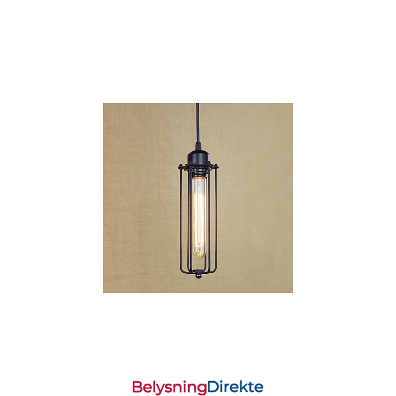 Rustikk Smijernslysekronelampe Pastoral Fløyte