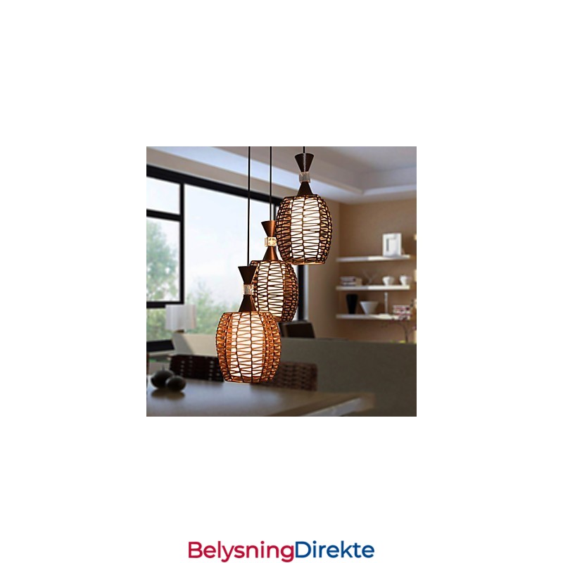 Cany Art Weaving Klassisk Kontraktert Droplight Lampelys