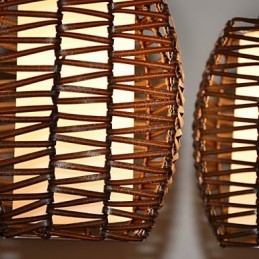 Cany Art Weaving Klassisk Kontraktert Droplight Lampelys