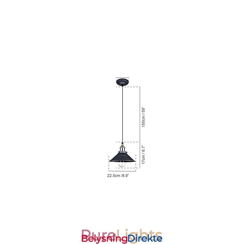 Pendellamper Tradisjonell Klassisk Vintage Retro Metall