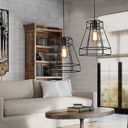 Geometrisk Linje Diamant Smijern Lysekrone Anhengslampe Moderne Samtidskunst