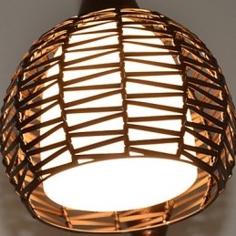 Landlig Cany Art Veving Klassisk Kontraktert Droplight Lampelys