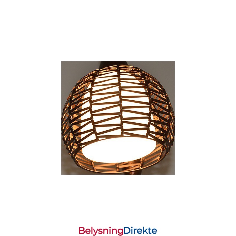 Landlig Cany Art Veving Klassisk Kontraktert Droplight Lampelys