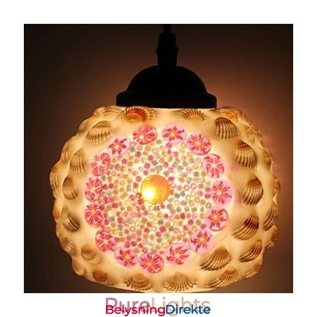 Enkel, Moteriktig Marcelo G-Lysekrone I Glass Som Gjenoppretter Gamle Skikker