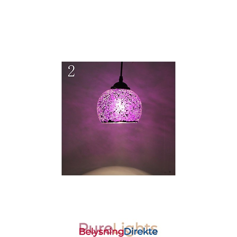 Enkel, Moteriktig Marcelo G-Lysekrone I Glass Som Gjenoppretter Gamle Skikker