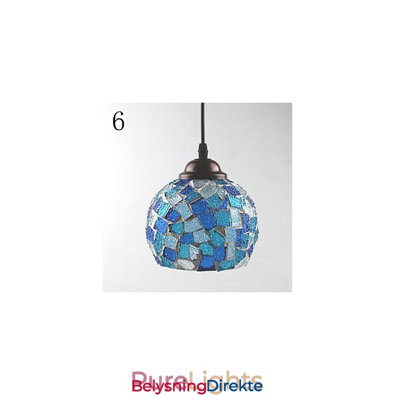 Enkel, Moteriktig Marcelo G-Lysekrone I Glass Som Gjenoppretter Gamle Skikker