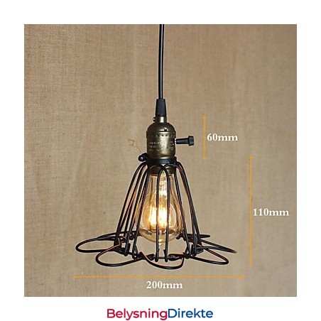 Amerikansk Landbruksindustri Kontraherte Enkelthode Av Kreativ Liten Kokeplate Jernlysekrone