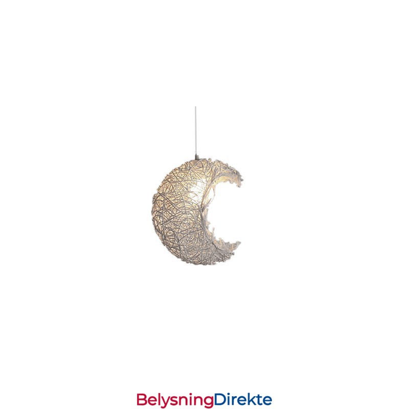 Moderne Landlig Cany Art Vevd Rotting Enkelthodet Droplight-Lampe