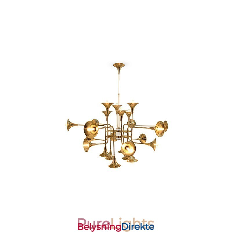 Landlig Mini-Stil Galvanisert Metalllysekrone