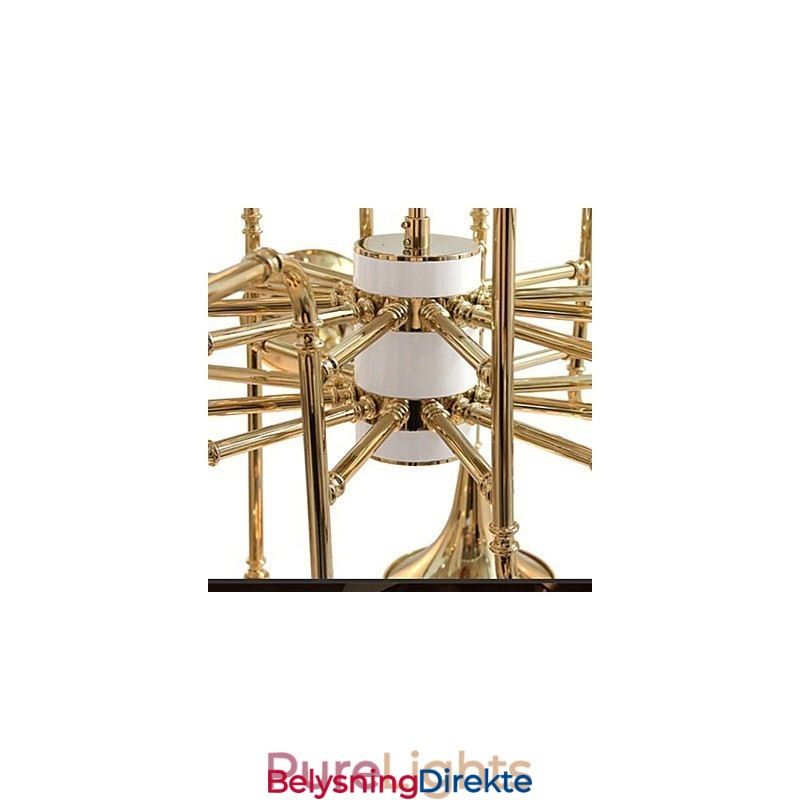 Landlig Mini-Stil Galvanisert Metalllysekrone