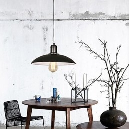 Lamper Og Lanterner Kunstrestaurering Enkelthodet Smijerns Flygende Tallerken Droplight