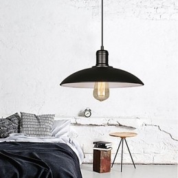 Lamper Og Lanterner Kunstrestaurering Enkelthodet Smijerns Flygende Tallerken Droplight