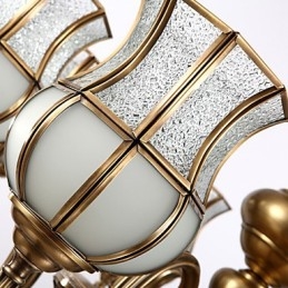 Lysekrone Tradisjonell Klassisk Rustikk Lodge Metall