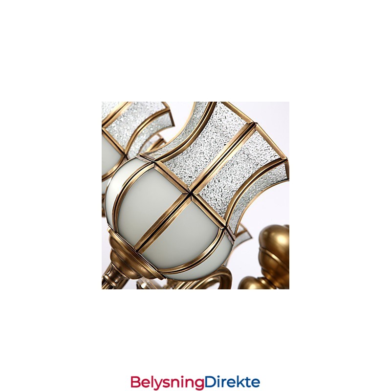 Lysekrone Tradisjonell Klassisk Rustikk Lodge Metall