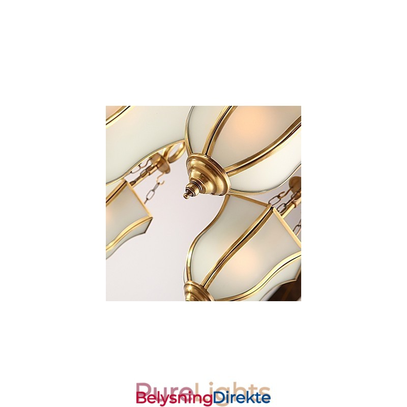 Lysekrone Tradisjonell Klassisk Rustikk Lodge Metall