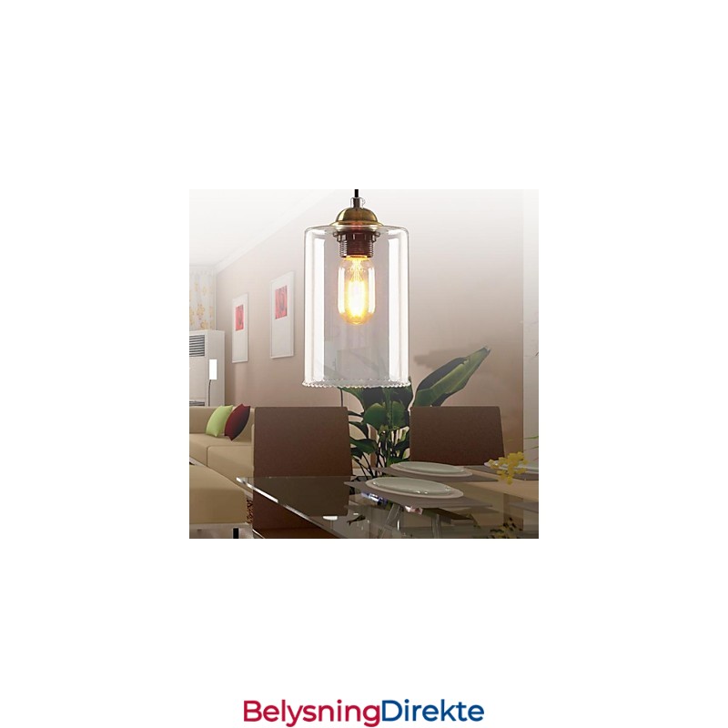 Retro Metalllysekrone