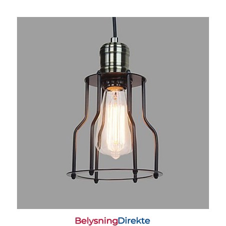 Tradisjonell Klassisk Vintage Mini-Stil Maleri Pendellampe