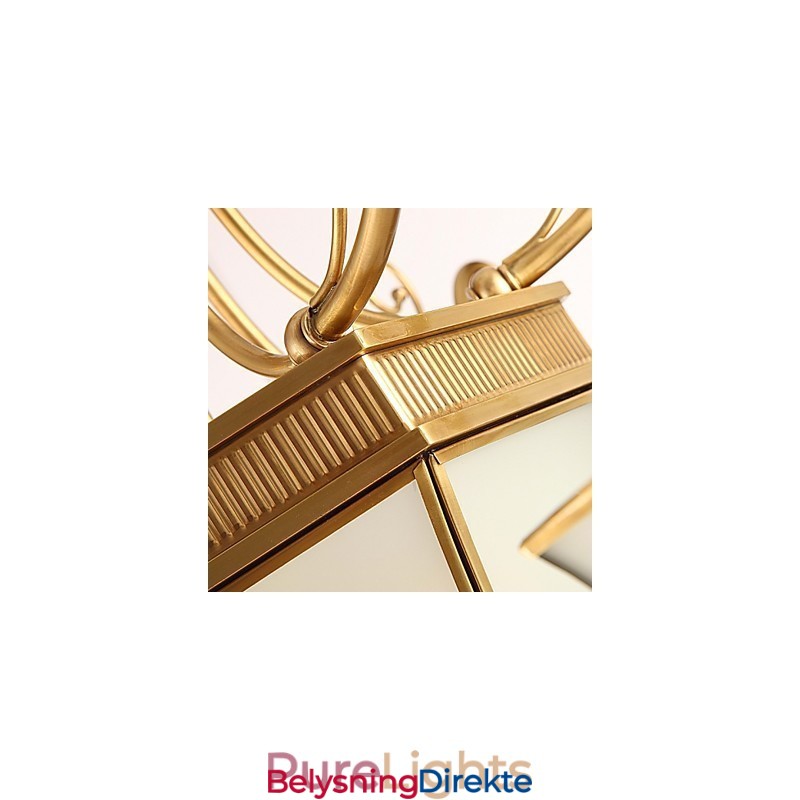 Lysekrone Tradisjonell Klassisk Rustikk Lodge Metall