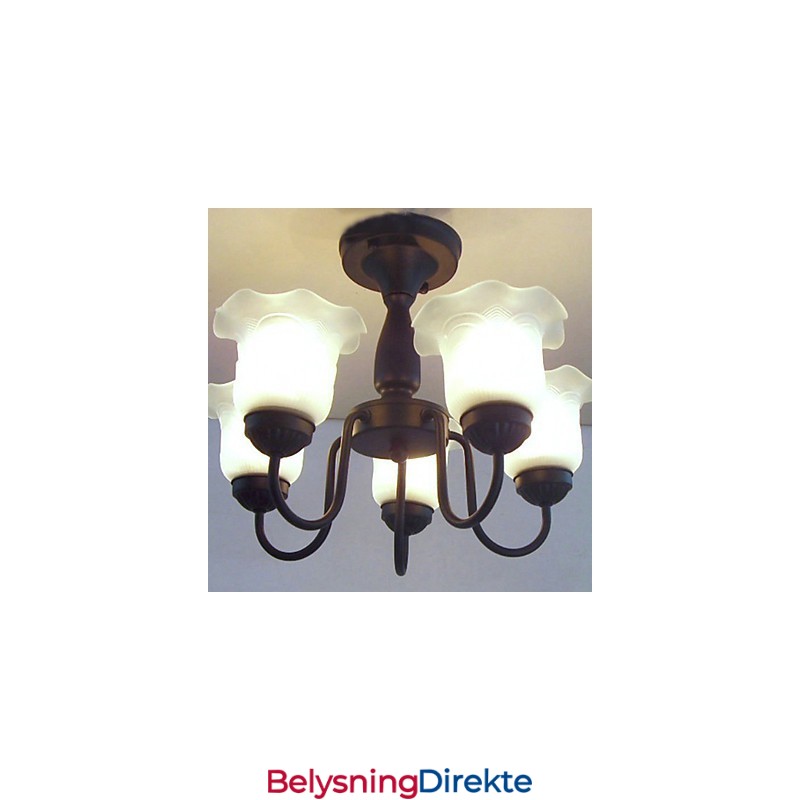 Tradisjonell Klassisk Maleri Metalllysekrone