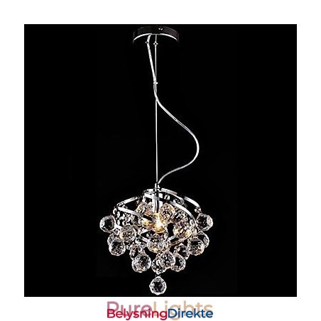 Krystalllysekrone Luksuriøs Pendellampe Spisebelysning
