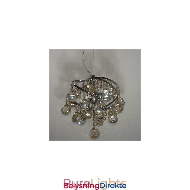 Krystalllysekrone Luksuriøs Pendellampe Spisebelysning