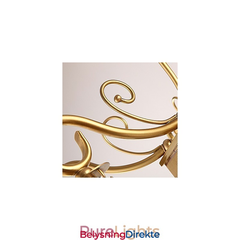 Lysekrone Tradisjonell Klassisk Rustikk Lodge Metall