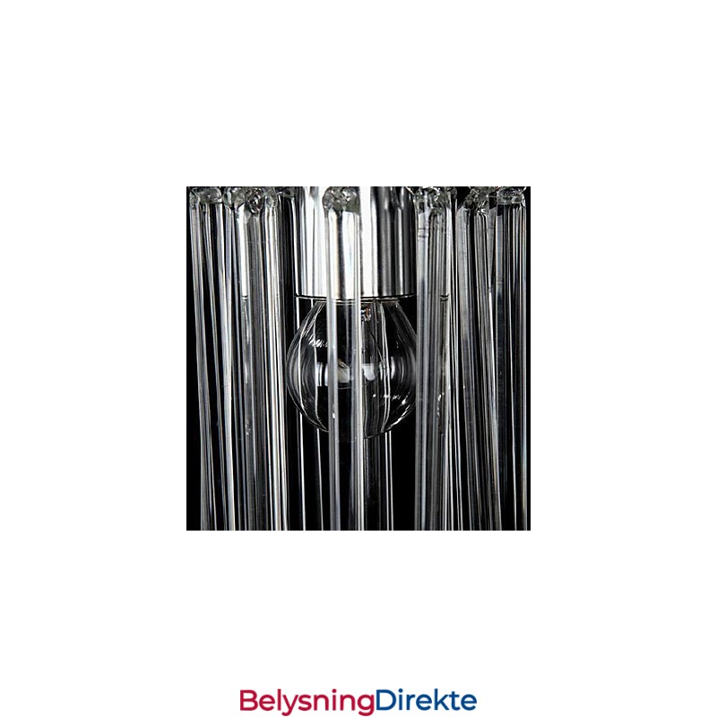 Moderne Og Moderne Krystallkrommetallpendellampe