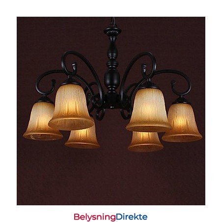 Tradisjonell Klassisk Lysekrone Med Maling
