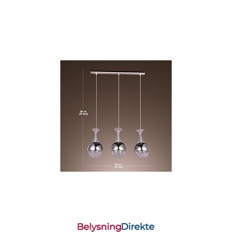 Moderne Kreativ Anheng Med 3 Lys I Form Av Et Beger