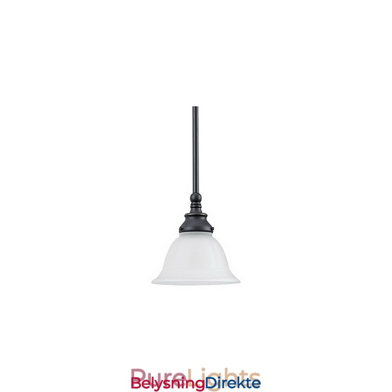 Elegant Pendellampe I Hvit Skjerm