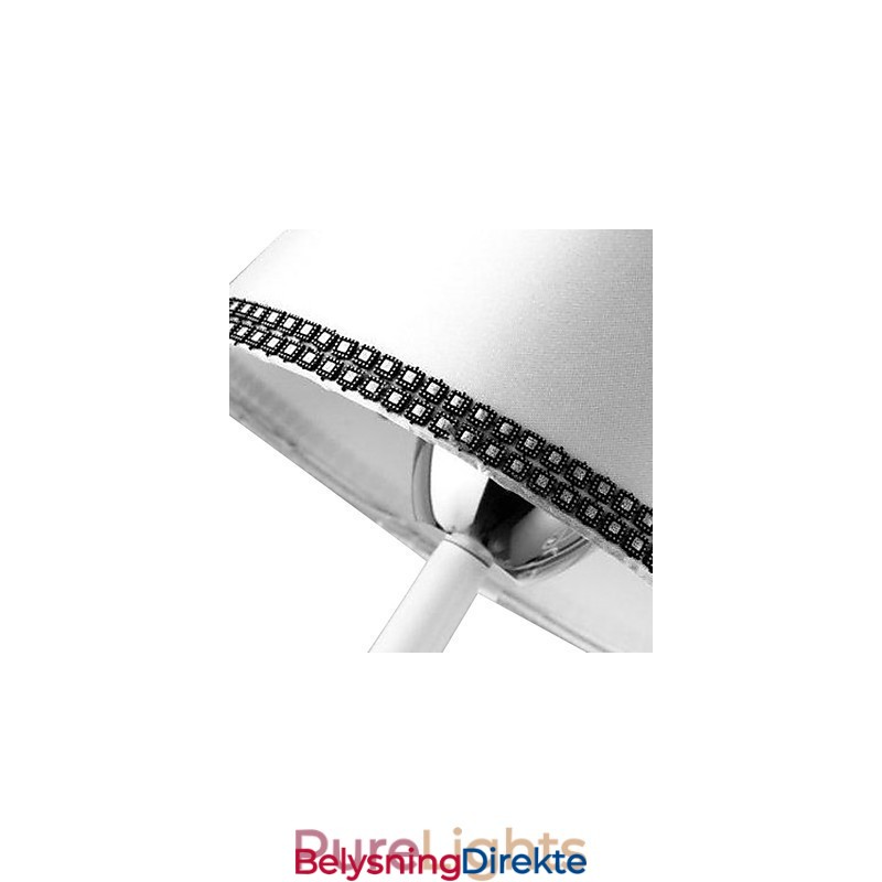 Moderne Samtidskrone I Krystall I Krom I Metall