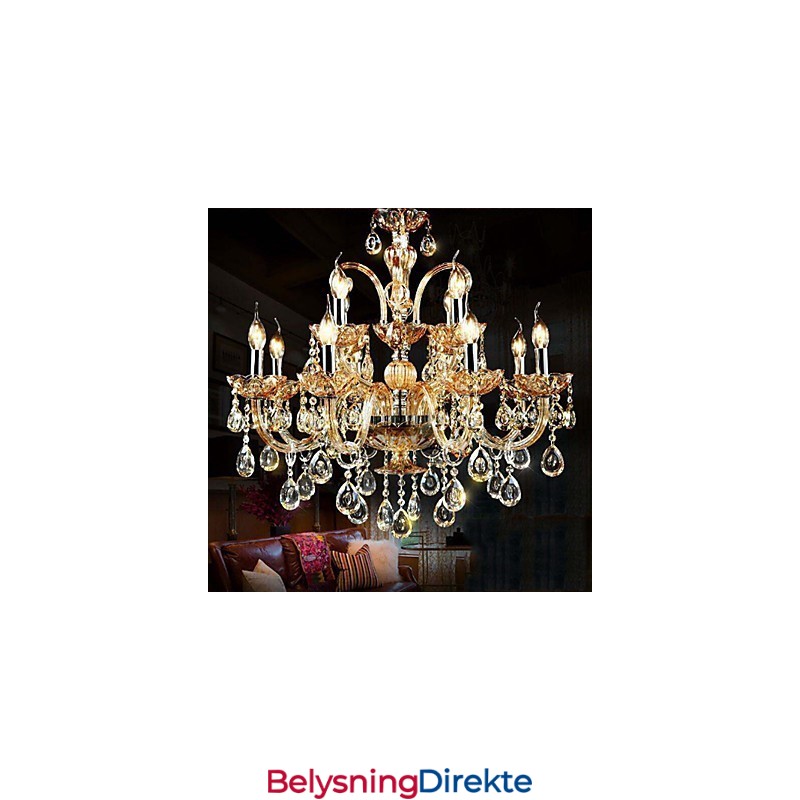 Lysekrone Krystall Moderne Samtids Tradisjonell Klassisk Glass