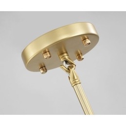 Moderne Samtids 20 Lysende Lysekrone (Svart Gylden)