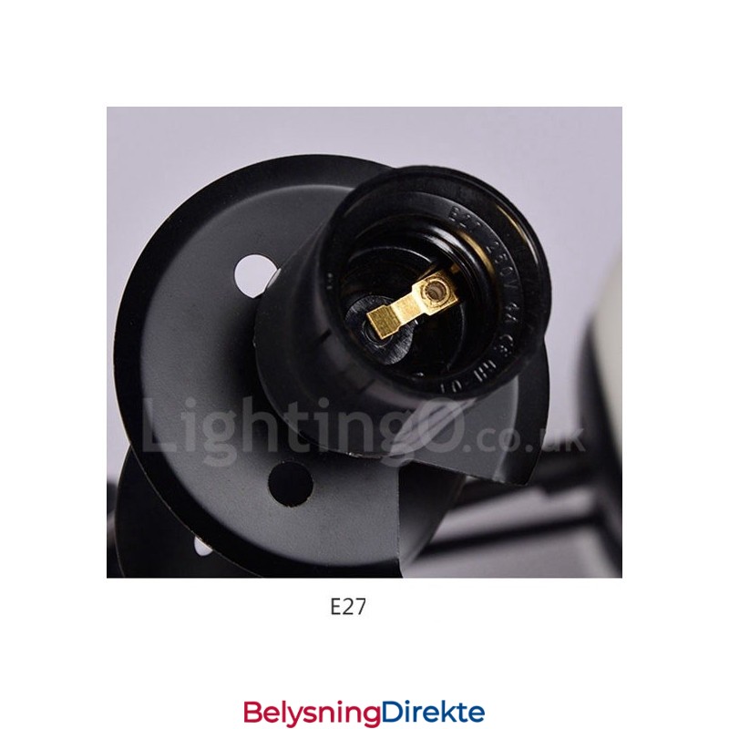 Svart Lysekrone I Metall Med 12 Lys Og 2 Etasjer Og Glassskjerm, Moderne Og Samtidsstil