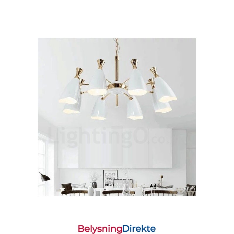 Moderne, Samtidsstil Lysekrone Med 8 Lys