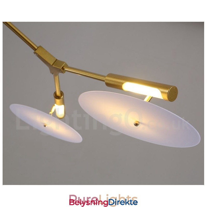 5-Lys Moderne Samtidslysekronelampe