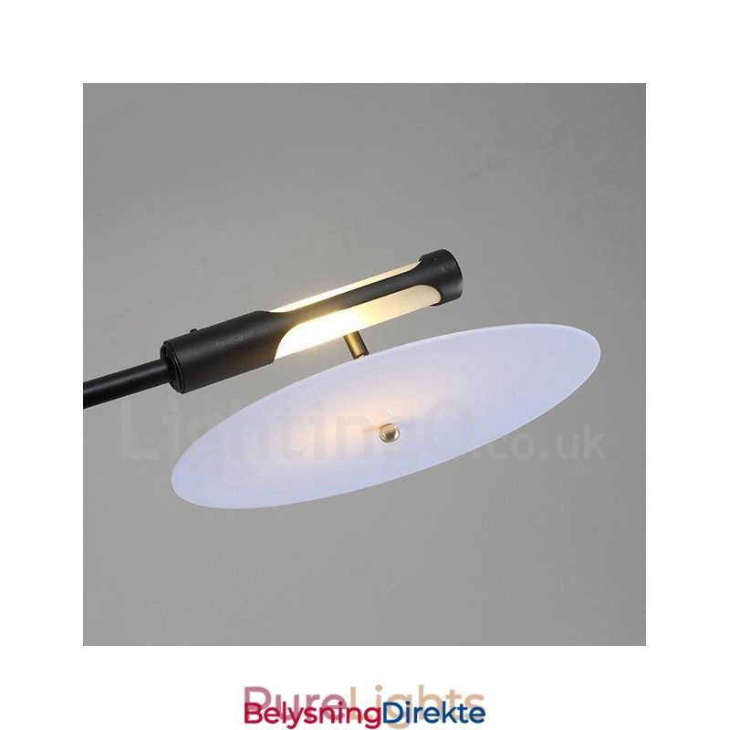 Svart 9-Lys Moderne Samtidslysekronelampe