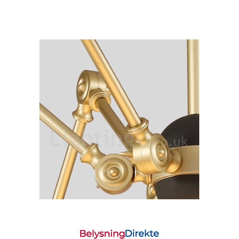 3-Lys Moderne Samtidslysekronelampe