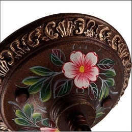 Retro Håndmalt Kunst Pendellampe Belysning Lampebelysning