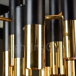 Moderne Samtidskunstnerisk Lysekrone Med 13 Lys