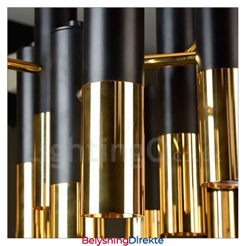 Moderne Samtidskunstnerisk Lysekrone Med 13 Lys