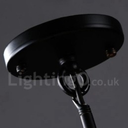 Retro Vintage Sputnik-Lysekrone Med 12 Lys