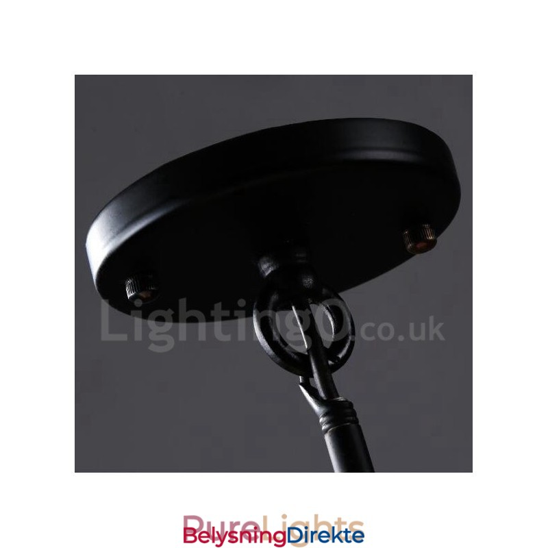 Retro Vintage Sputnik-Lysekrone Med 12 Lys