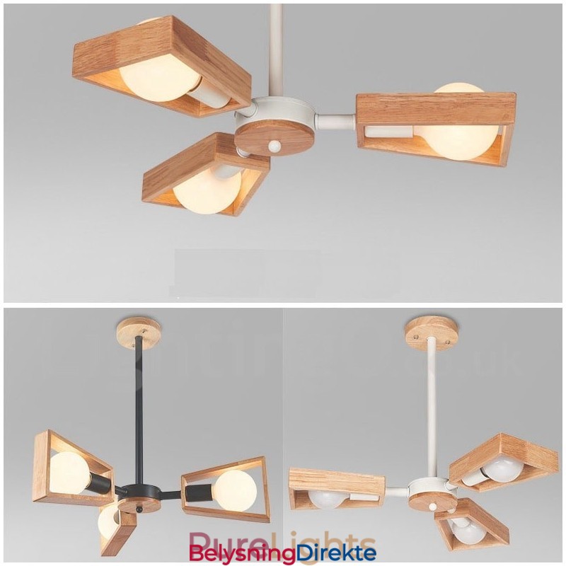 Tre, Ett Nivå, 3 Lys, Lysekrone, Moderne, Samtidsstil