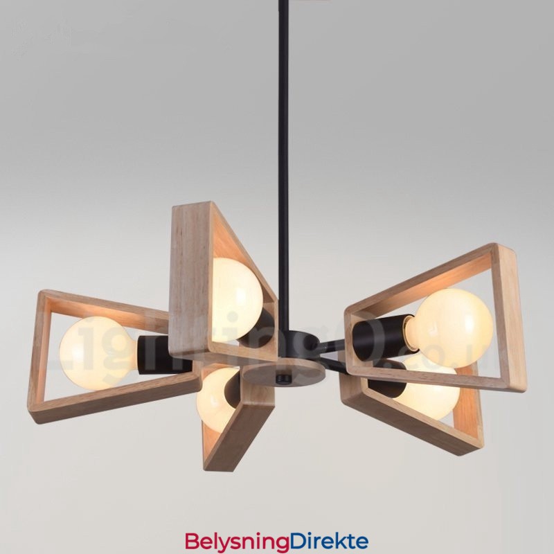 Tre, Ett Nivå, 5 Lys, Lysekrone, Moderne, Samtidsstil