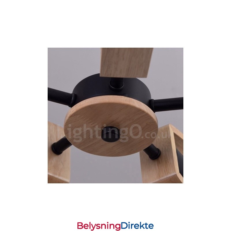 Tre, Ett Nivå, 5 Lys, Lysekrone, Moderne, Samtidsstil