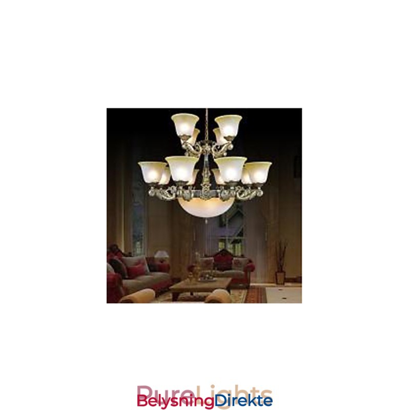 Lysekrone Tradisjonell Klassisk Vintage Retro Metall