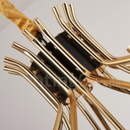 15 Lys 2-Etasjes Moderne Samtidsstil Lysekronelampe