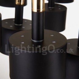 15 Lys 2-Etasjes Moderne Samtidsstil Lysekronelampe