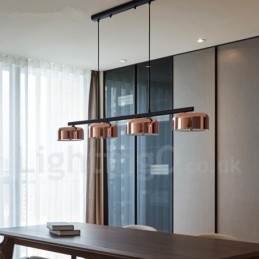 4 Lys, Ett Nivå, Moderne, Samtidskunst, Roterbar Lysekrone